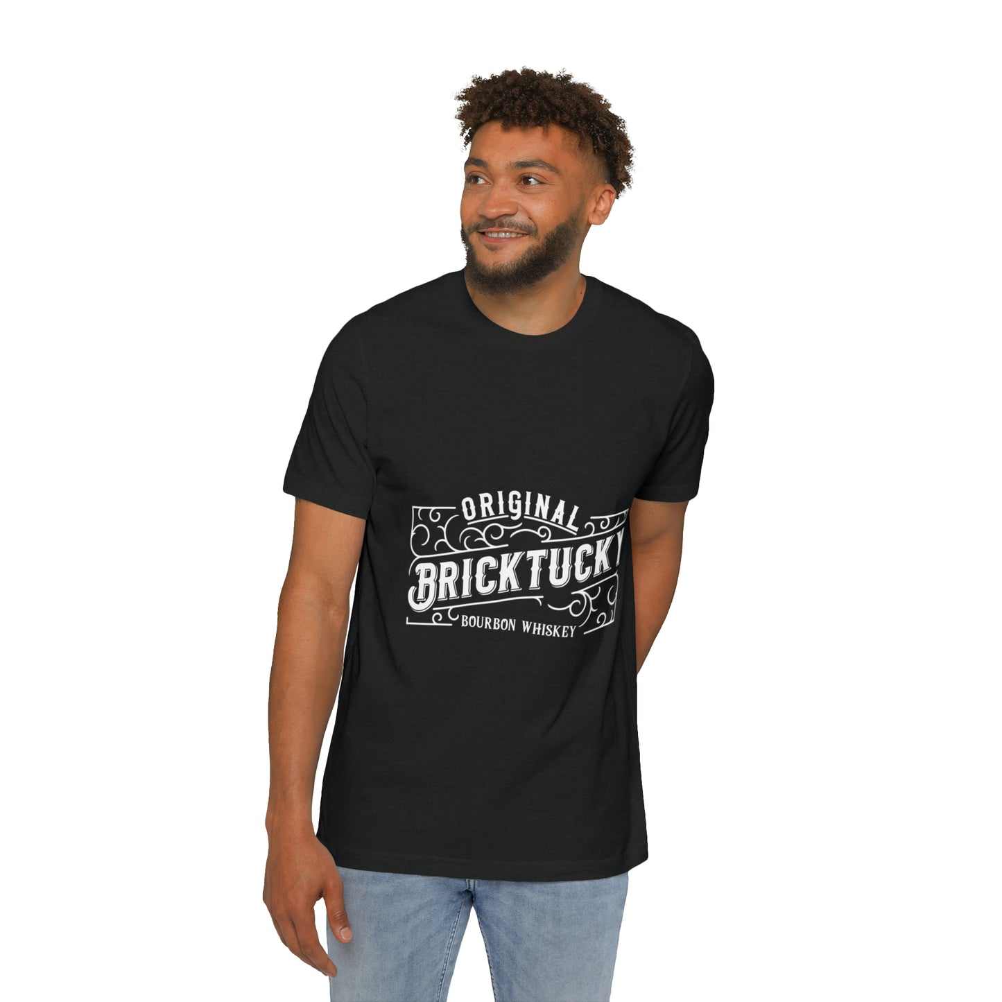 Bricktucky Bourbon Unisex Short-Sleeve Jersey T-Shirt Made in the USA