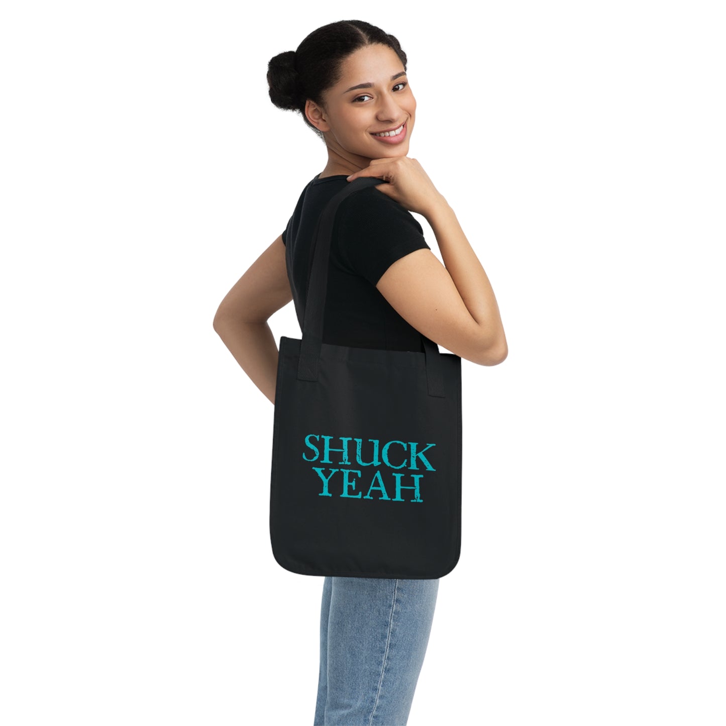 "Shuck Yeah" Reusable Organic Canvas Tote Bag